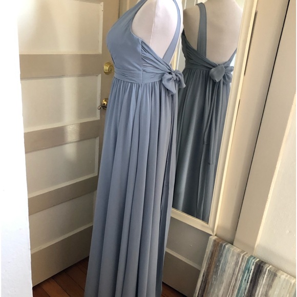 Azazie Beautiful soft blue formal dress - Picture 7 of 10